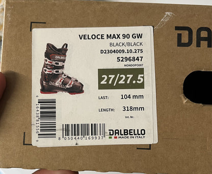 Scarponi sci Dalbello Veloce Max 90 tg. 27-27.5 usati