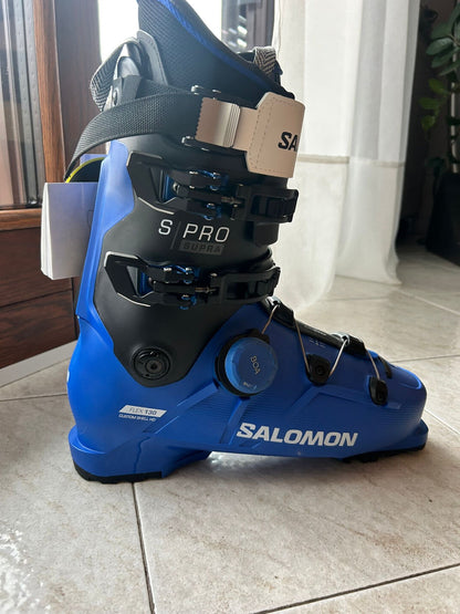 Scarponi sci Salomon S/pro Supra Boa 130 gw tg. 30-30.5 nuovi