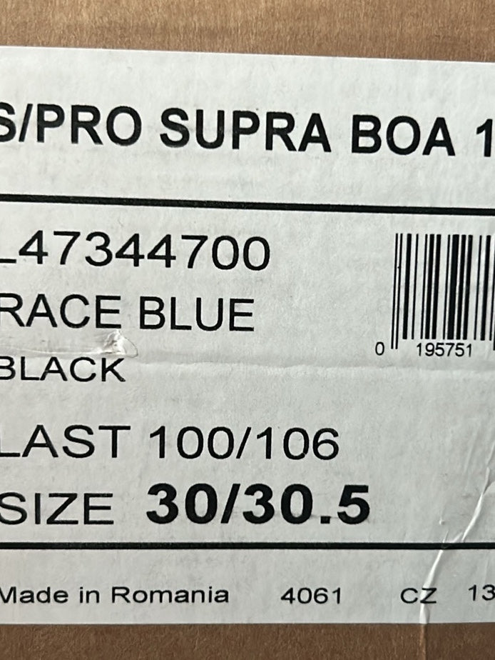 Scarponi sci Salomon S/pro Supra Boa 130 gw tg. 30-30.5 nuovi