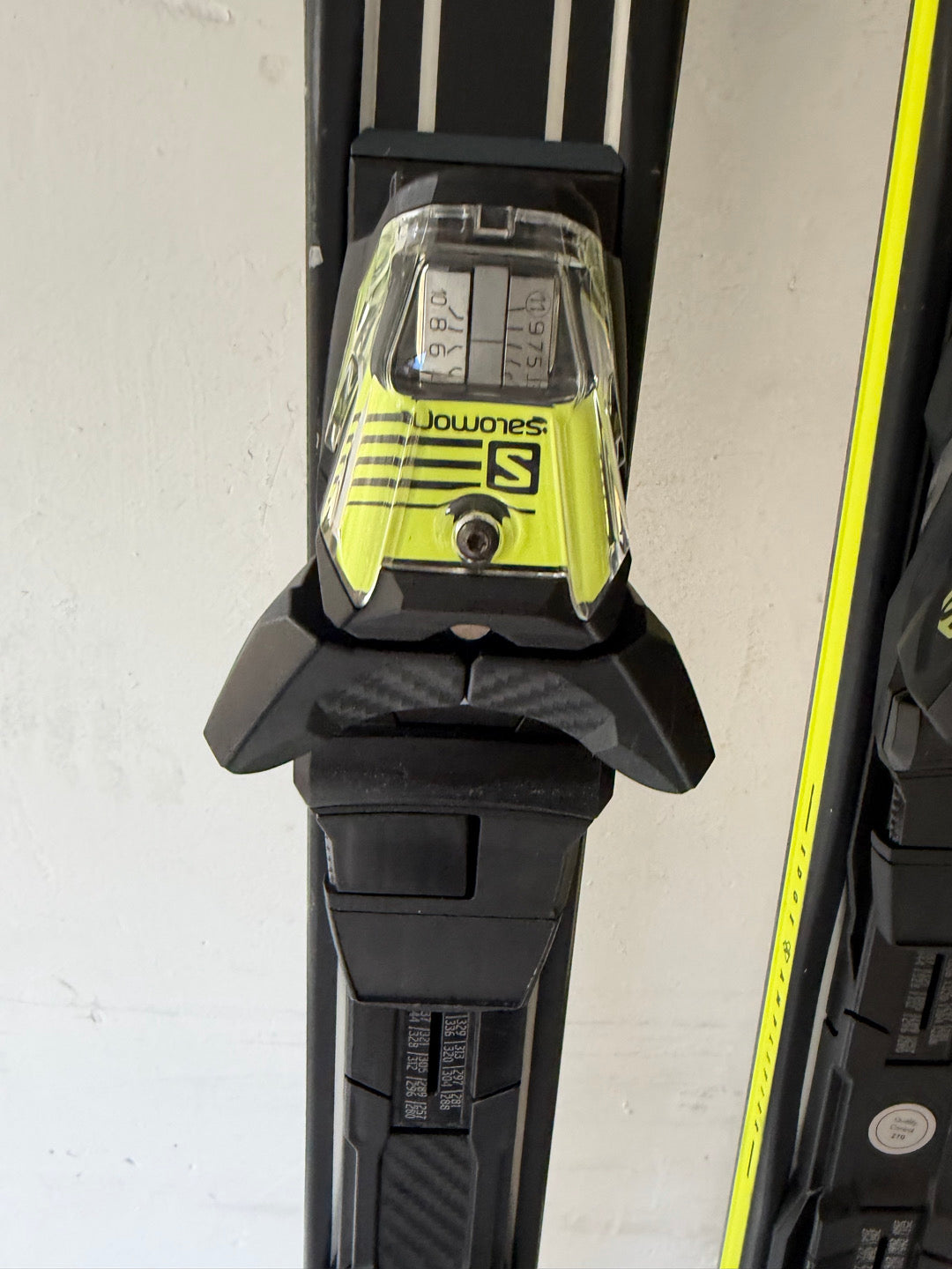 Sci Salomon S/MAX 8 + M11 GW L80 altezza 170 usati