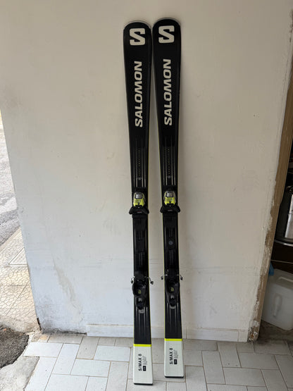 Sci Salomon S/MAX 8 + M11 GW L80 altezza 170 usati
