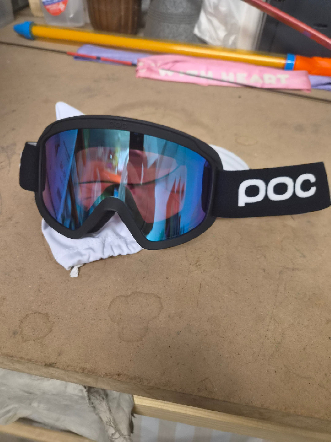 Maschera sci POC OPSIN usata
