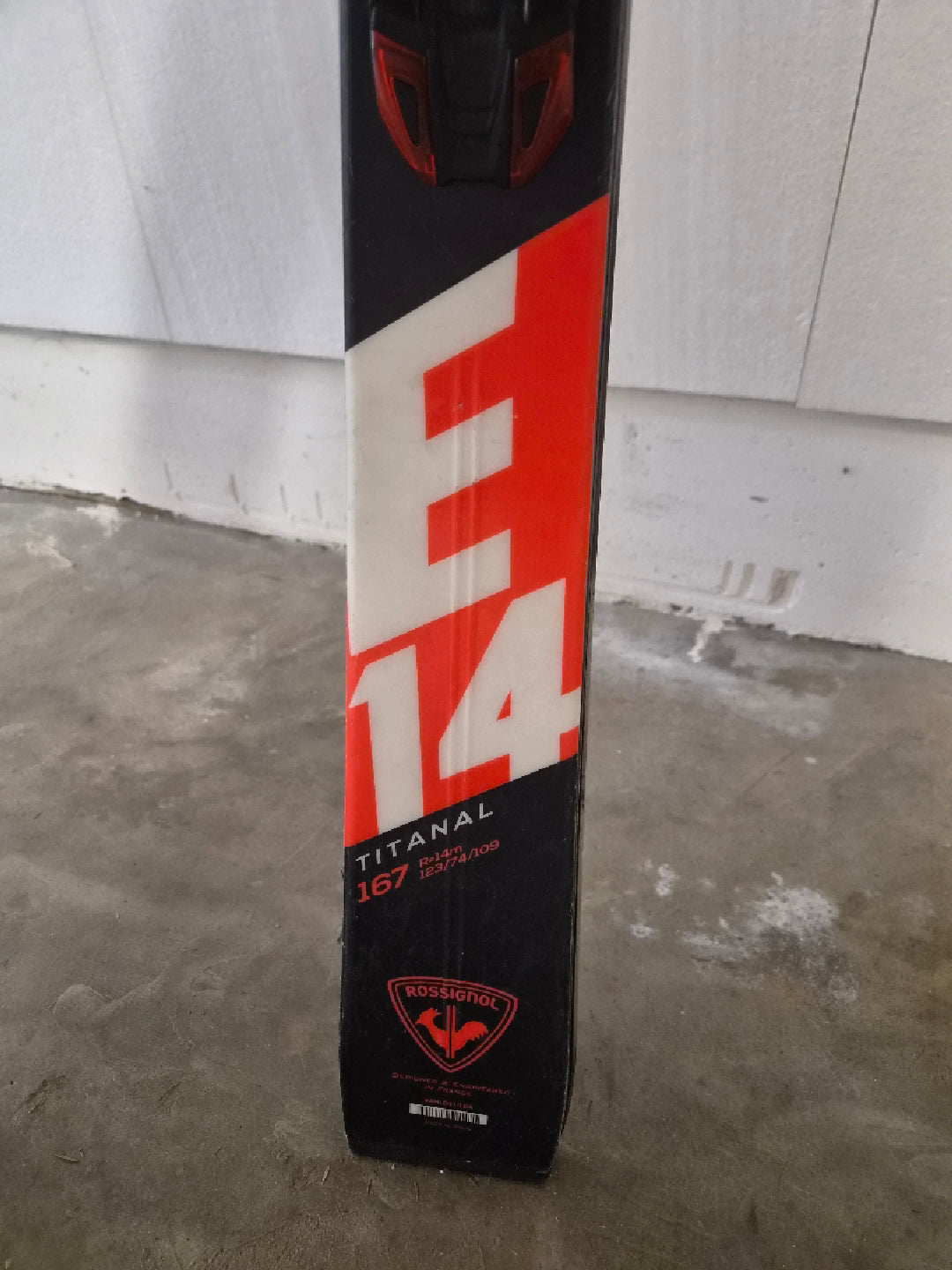 sci Rossignol HERO MT TI 167cm usati
