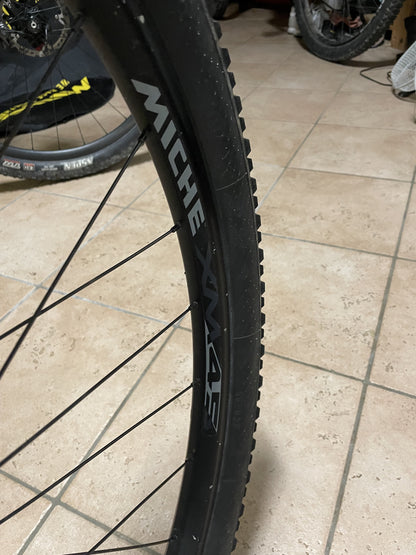 coppia cerchi bici Miche xm45 usati