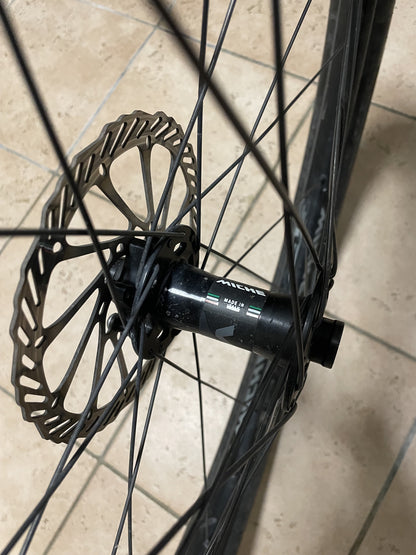 coppia cerchi bici Miche xm45 usati