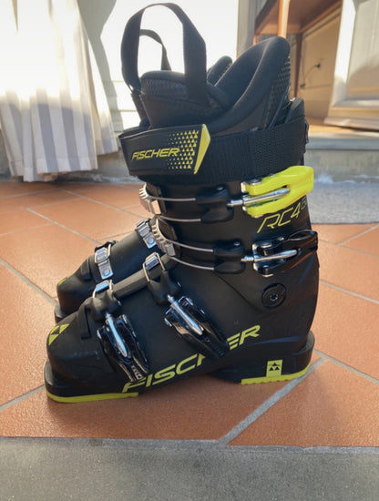 scarponi sci Fischer Junior RC4 60 misura 22.5 cm usati