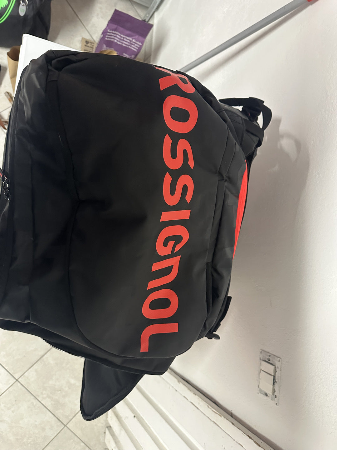 zaino sci Rossignol porta attrezzatura riscaldato nuovo