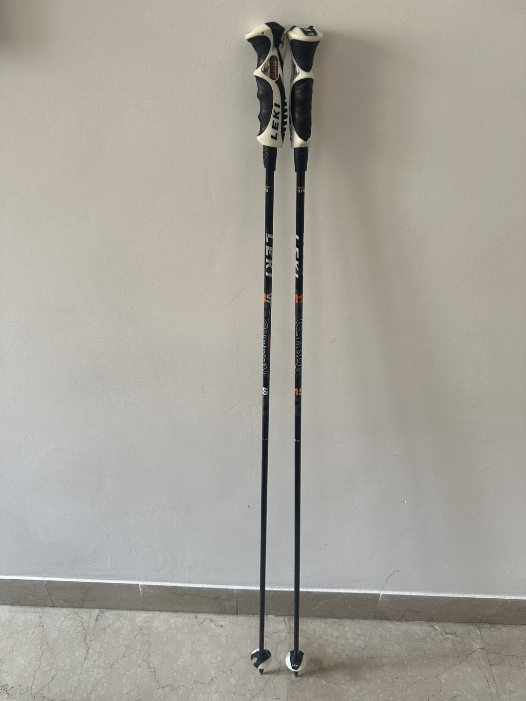 Bastoncini Leki CarbonTech 11S 130 cm usati