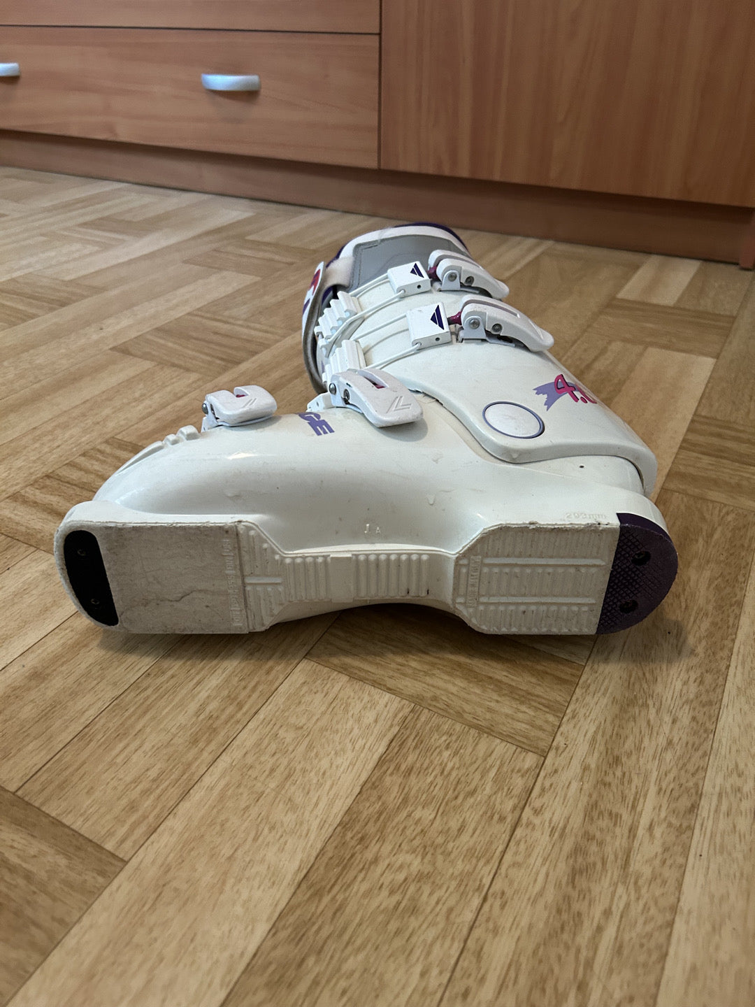 Scaponi sci vintage Lange bambino usato