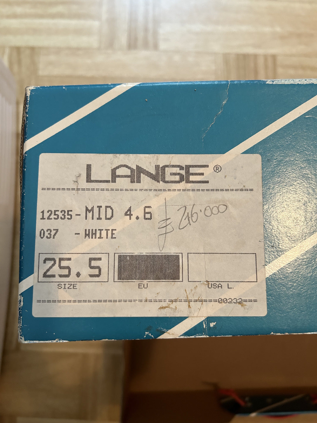 Scaponi sci vintage Lange bambino usato