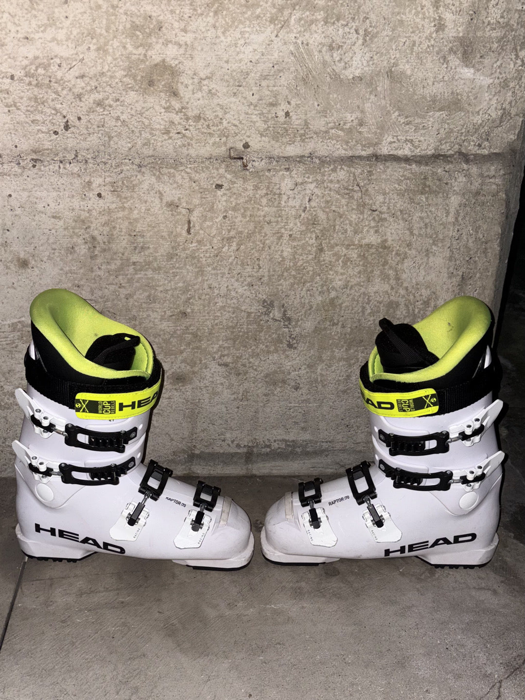 scarponi sci bambino Head World Cup Rebels usati