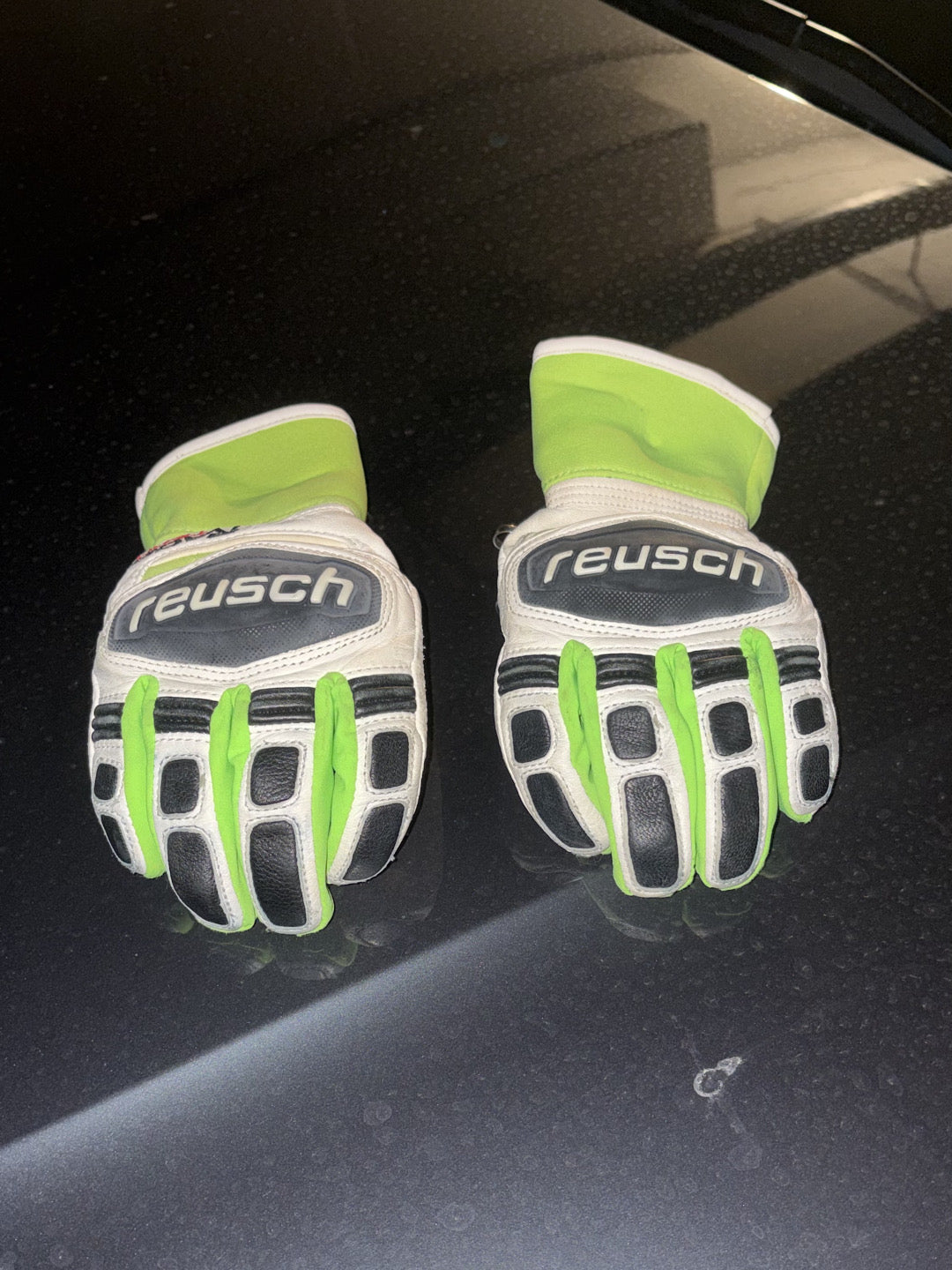 Guanti sci gara bambino Reush usati