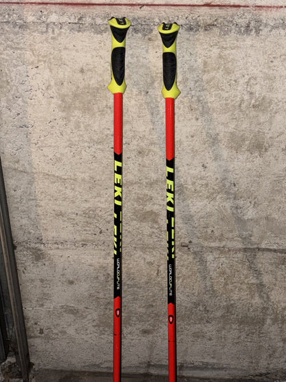 Bastoncini sci bambino Leki 100cm usati