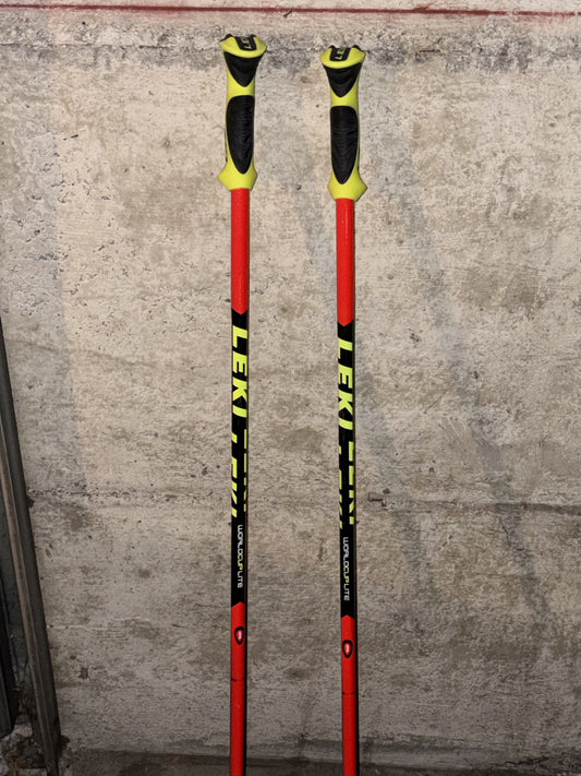 Bastoncini sci bambino Leki 100cm usati