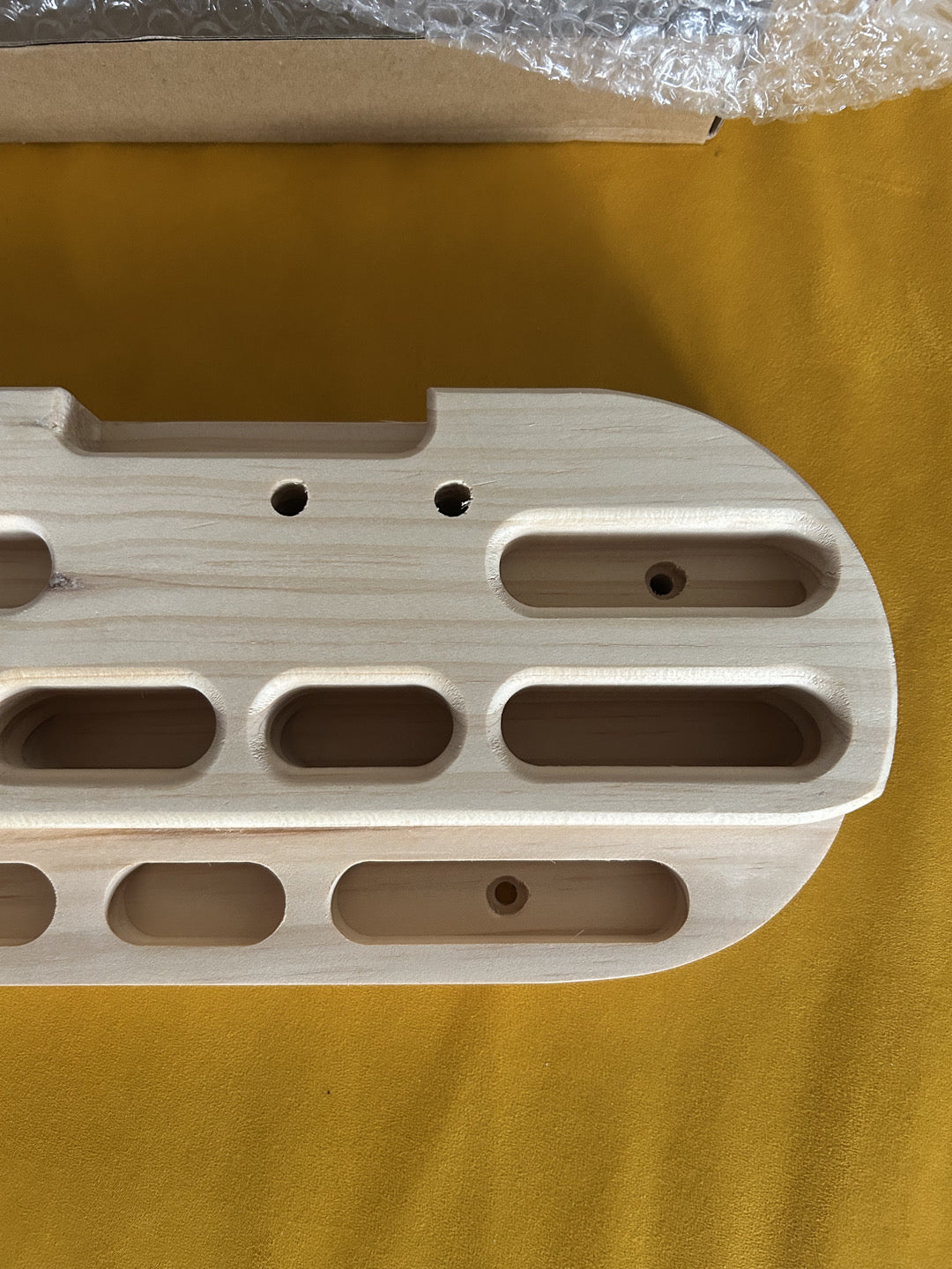 trave allenamento arrampicata legno hangboard nuova