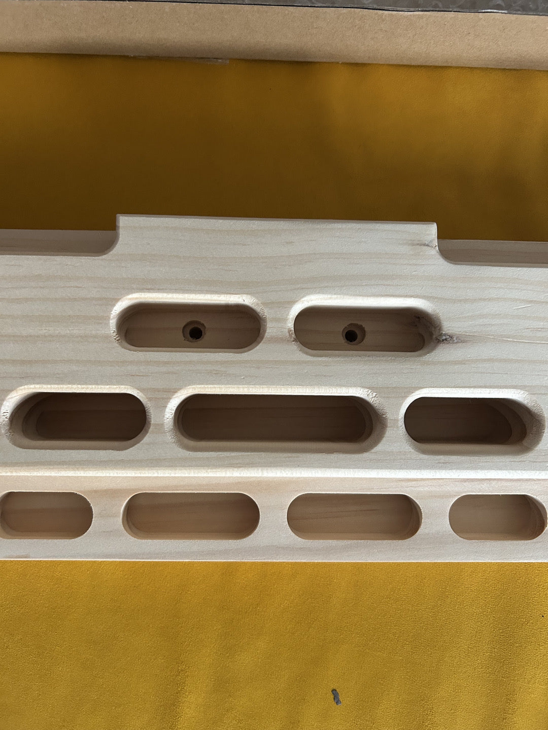 trave allenamento arrampicata legno hangboard nuova