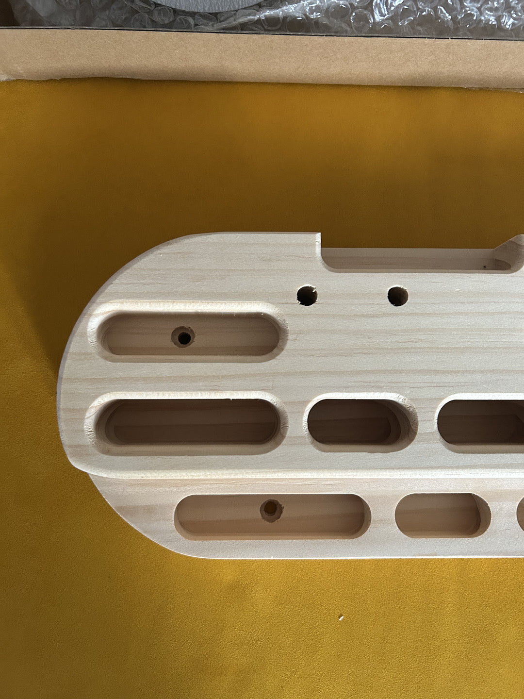 trave allenamento arrampicata legno hangboard nuova