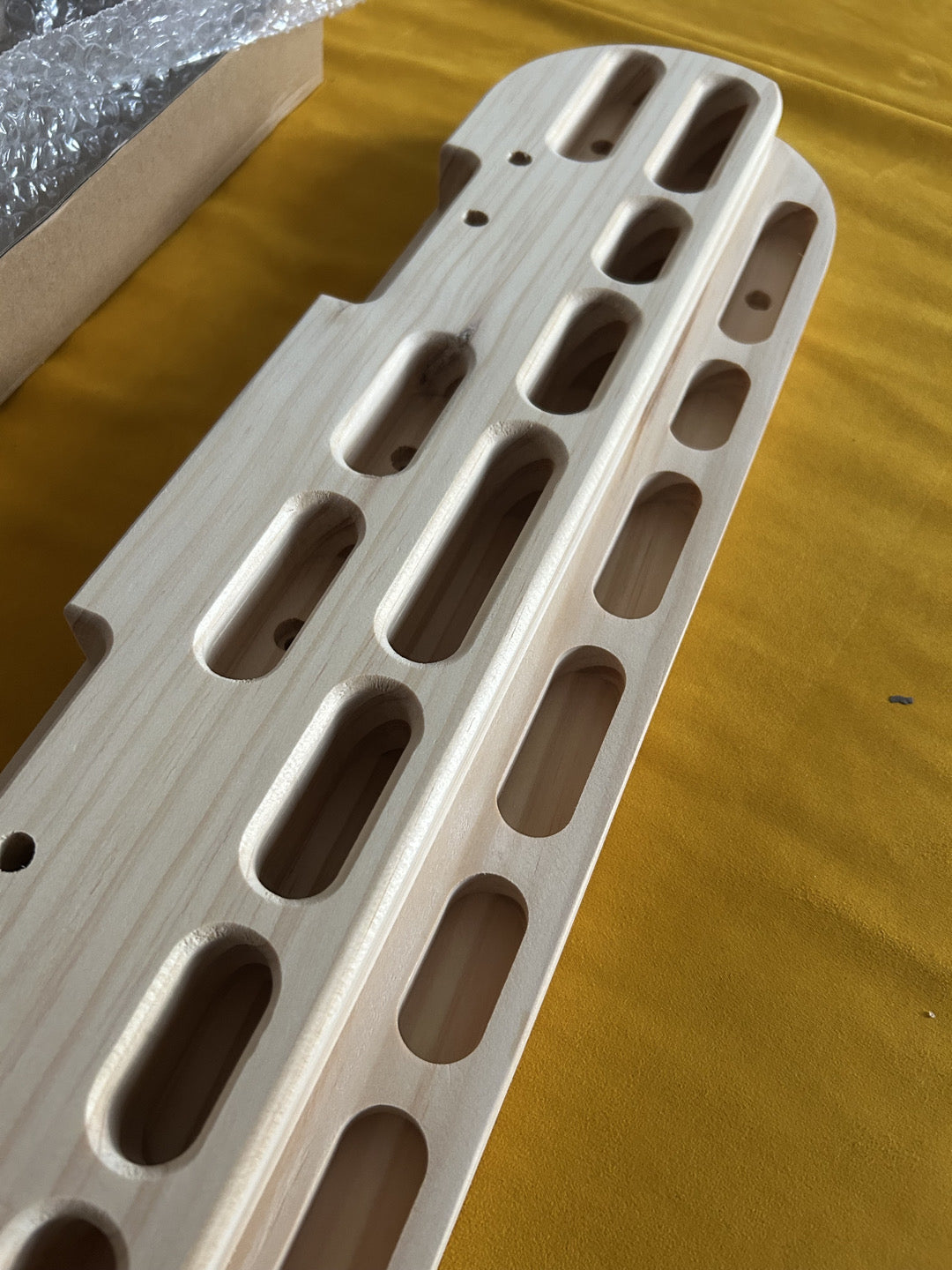 trave allenamento arrampicata legno hangboard nuova