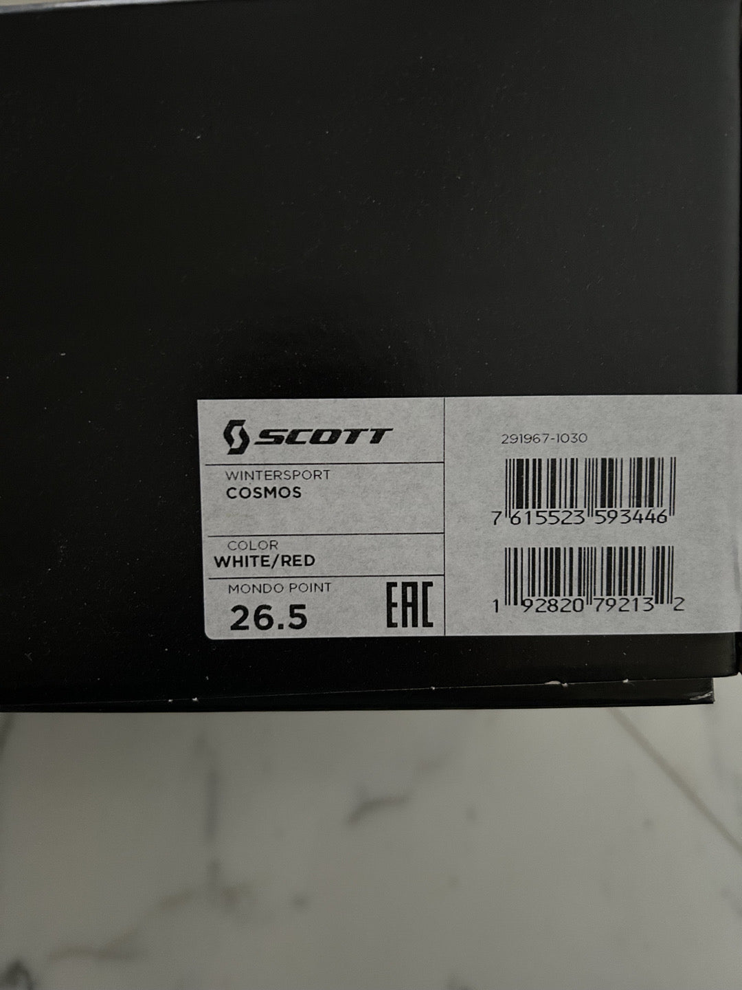 scarponi scialpinismo Scott kosmos tg. 26.5 296 mm usati
