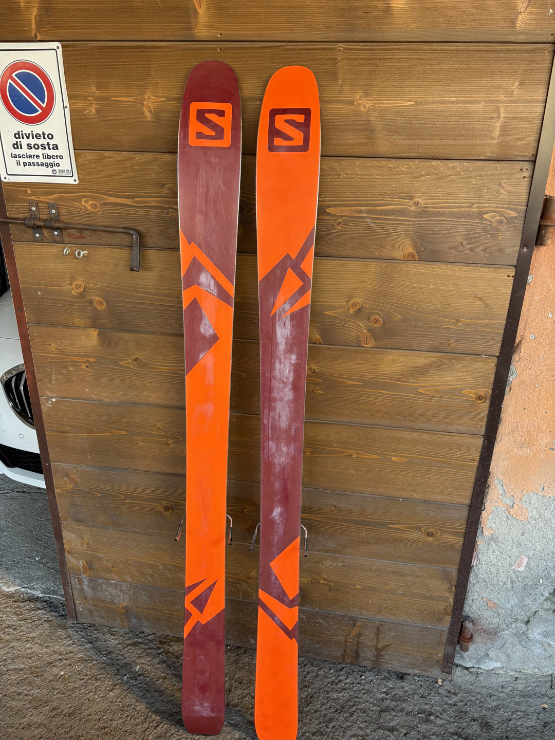Sci scialpinismo Salomon QST106 181 cm + pelli usati – Weply