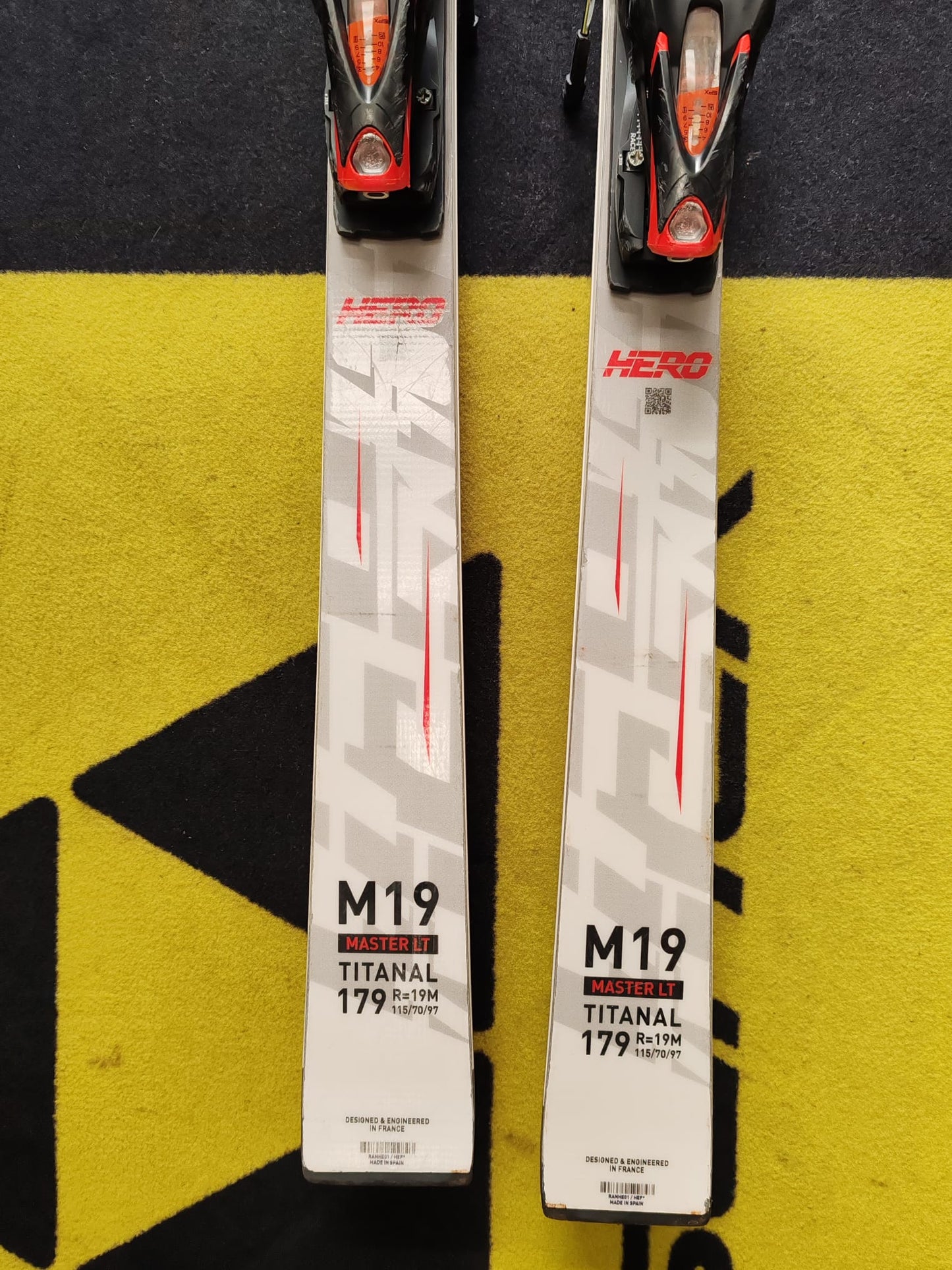 179cm Rossignol Hero Master LT M19 2025 sci usato