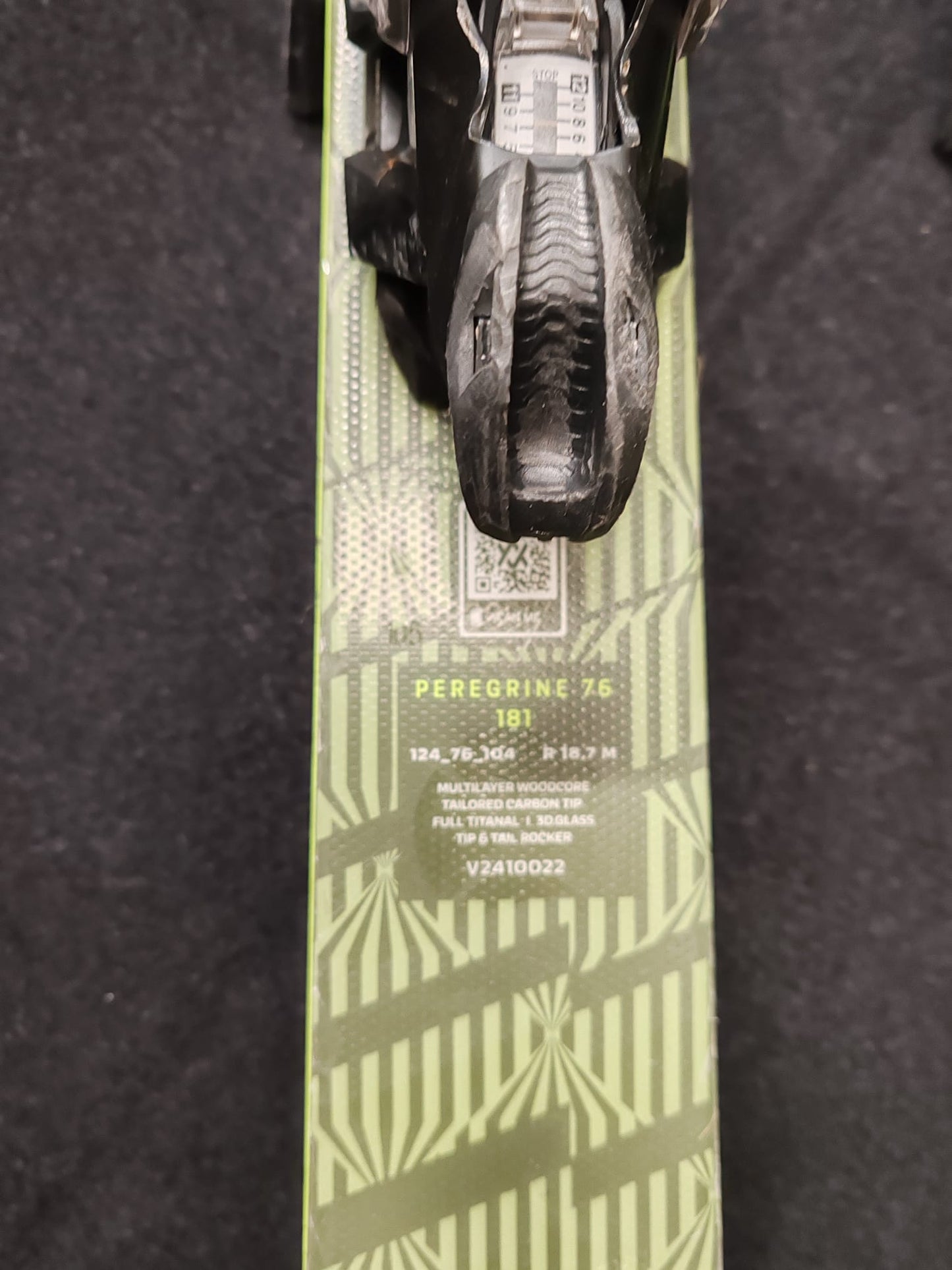 181cm Sci Völkl Peregrine 76 r18.7 2025 usato