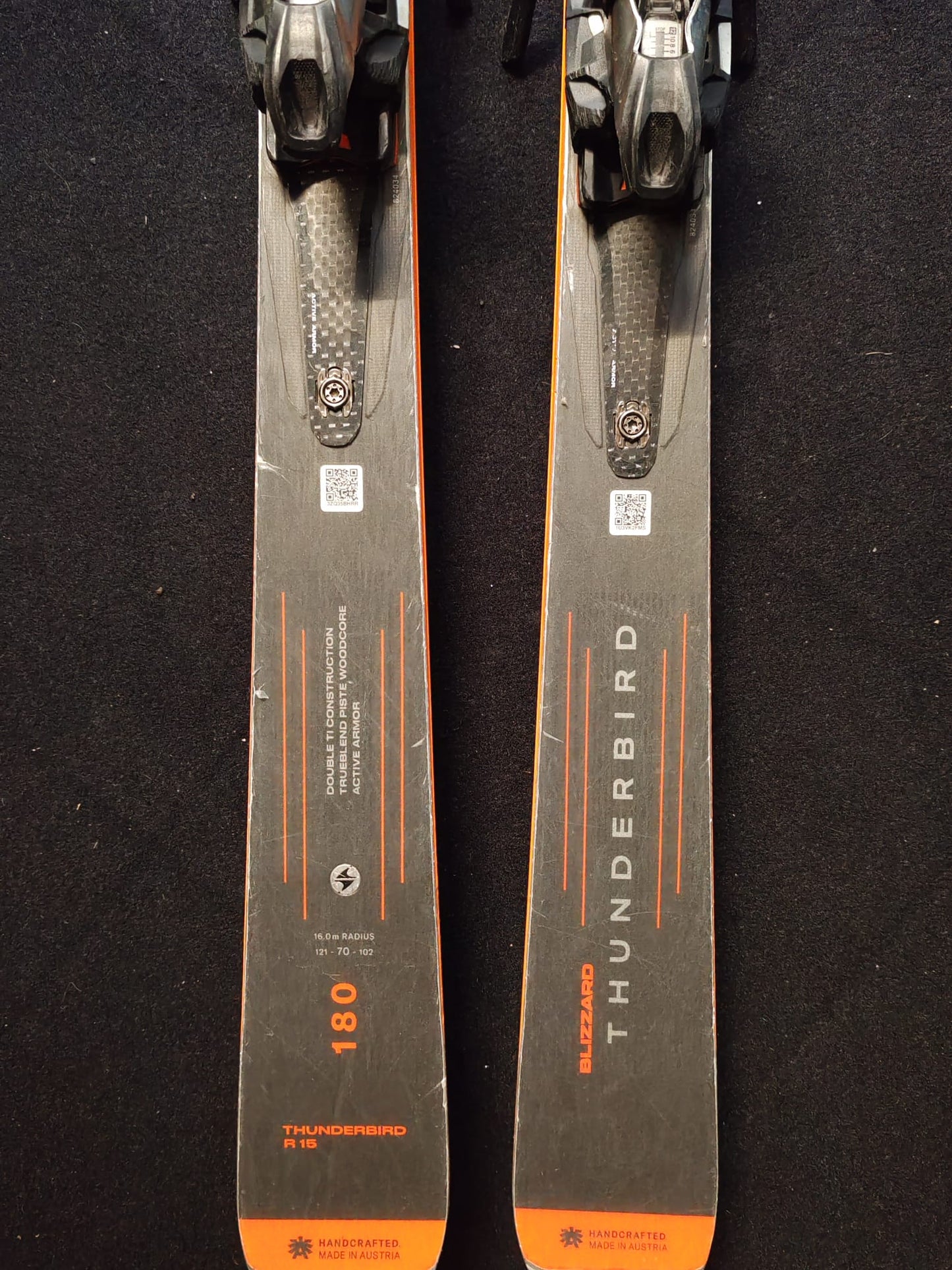 180cm Sci Blizzard Thunderbird R15 2024 usato