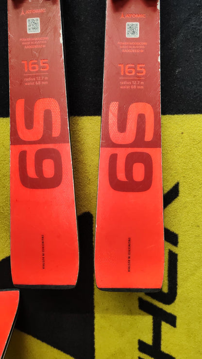165cm Atomic Redster S9 2021 sci usato
