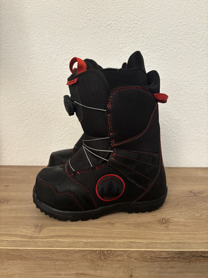 Scarponi Snowboard Burton Zipline BOA usati – Bambino 35
