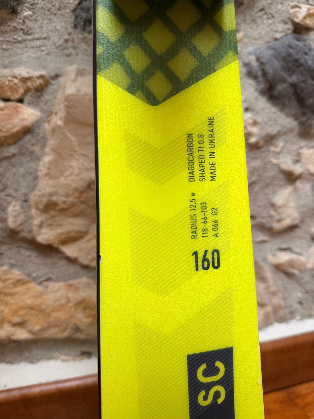 Fischer RC4 Worldcup SC PRO m-plate + z17 160cm usati