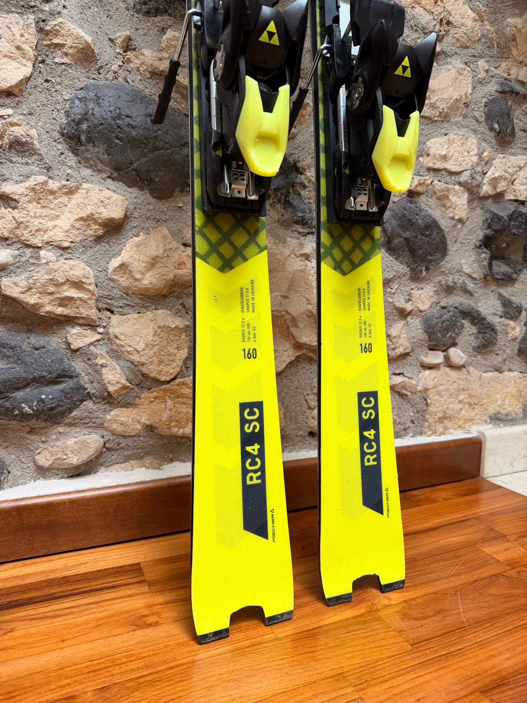 Fischer RC4 Worldcup SC PRO m-plate + z17 160cm usati