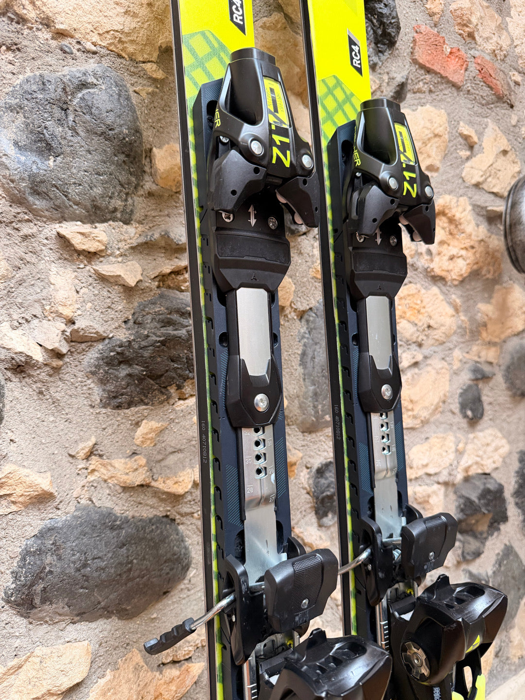 Fischer RC4 Worldcup SC PRO m-plate + z17 160cm usati