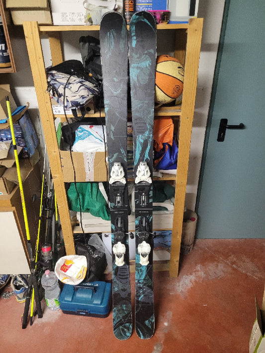 sci freeride Rossignol Blackops 98 184cm usato