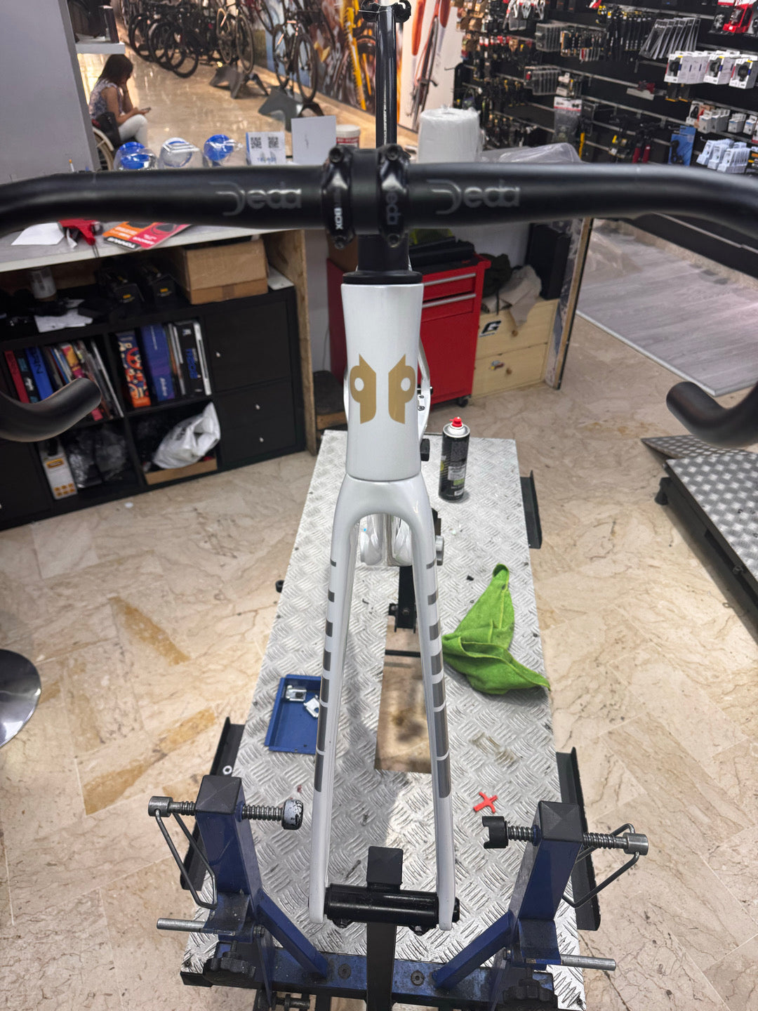 Kit telaio bici da corsa Parkpre k99 tg. M usato