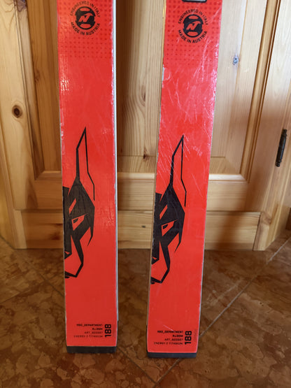sci race Nordica Dobermann GS WC 188cm r 30m usati