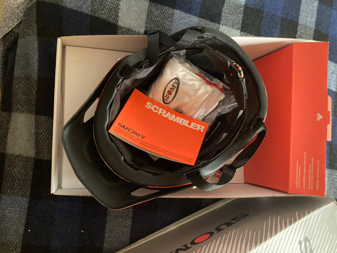 Casco bici MTB Suomy tg. XS-M usato poco