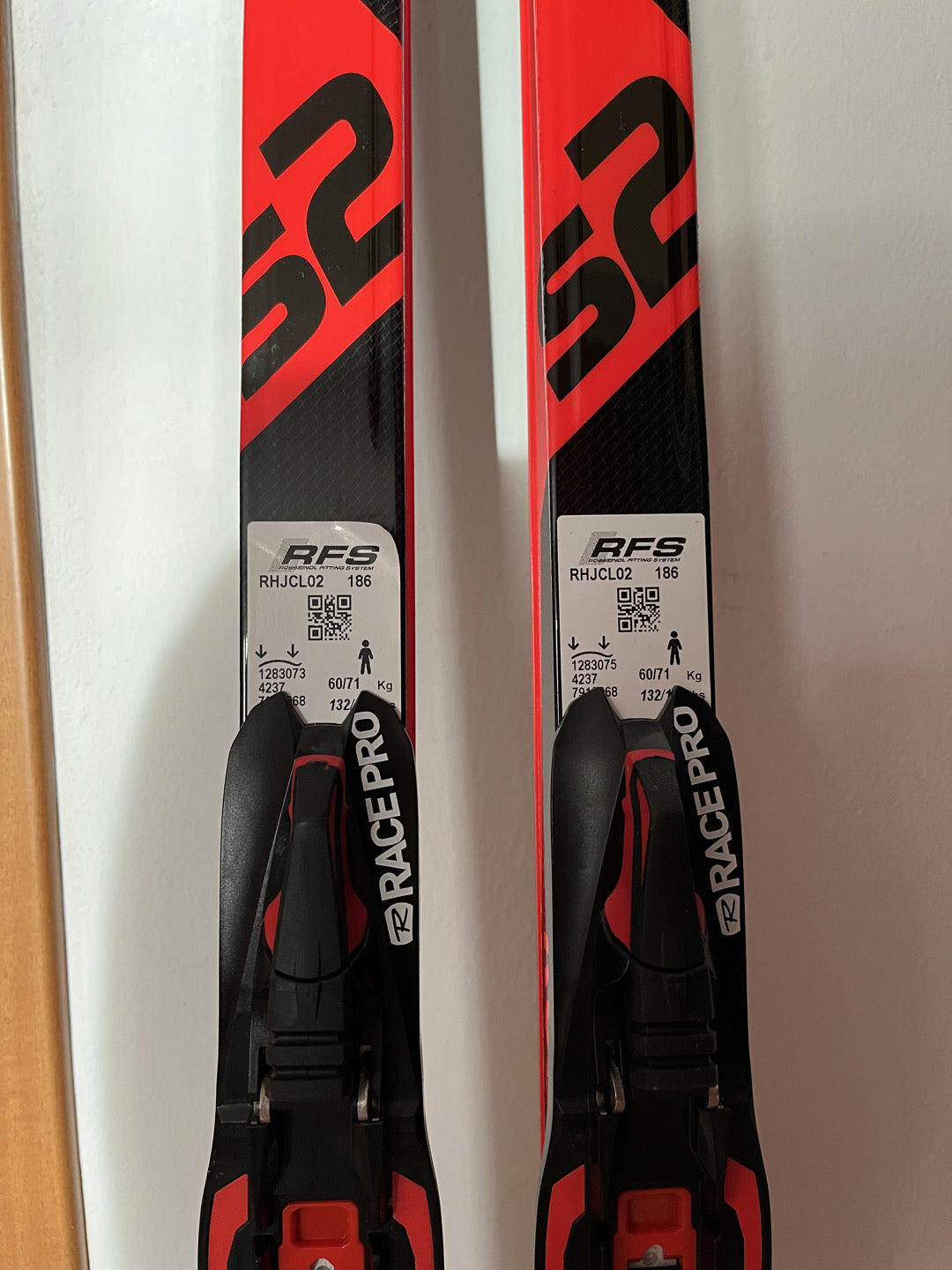 Sci fondo Rossignol S2 X-ium 186 cm skating usati