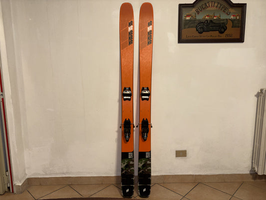 Sci K2 Mindbender 116C freeride usati + attacco