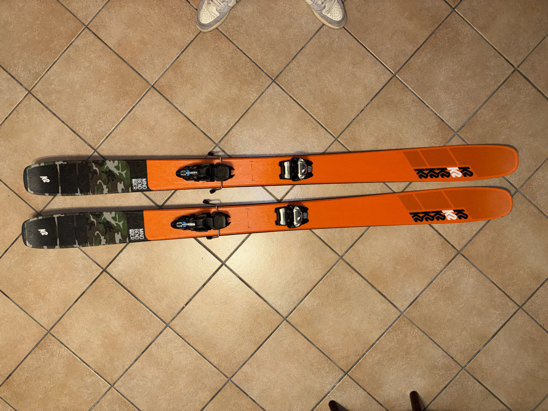 Sci K2 Mindbender 116C freeride usati + attacco