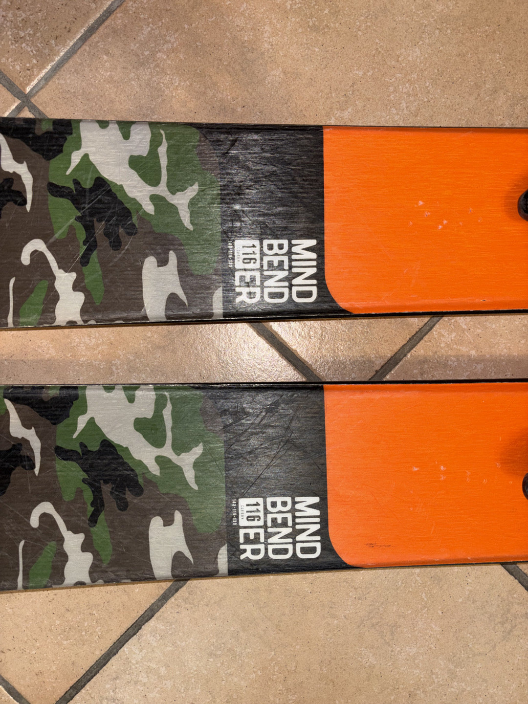 Sci K2 Mindbender 116C freeride usati + attacco