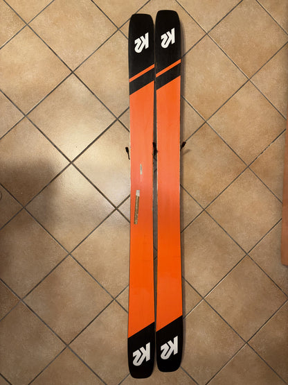 Sci K2 Mindbender 116C freeride usati + attacco