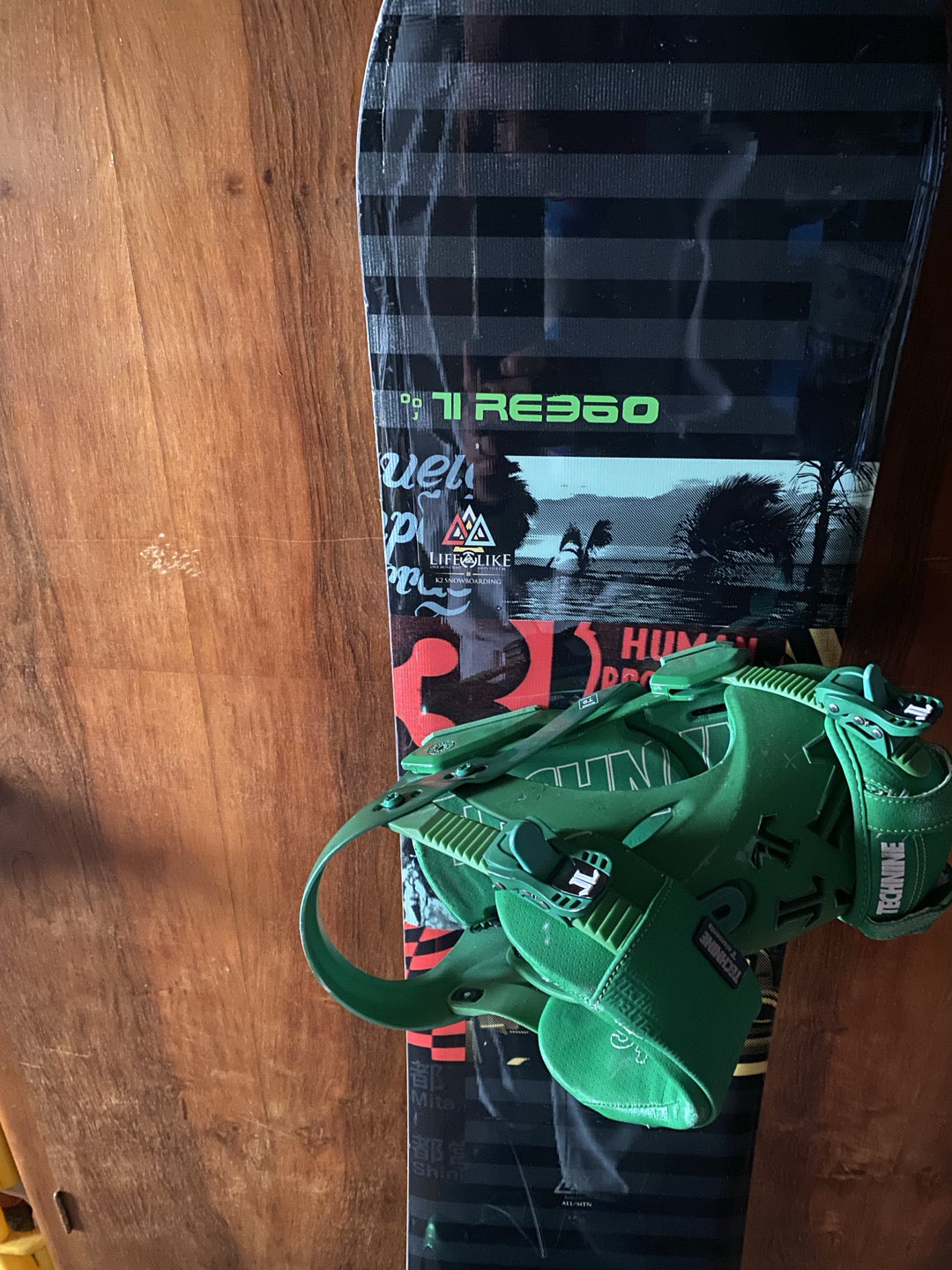 Tavola Snowboard K2 All-Mountain usata + attacchi