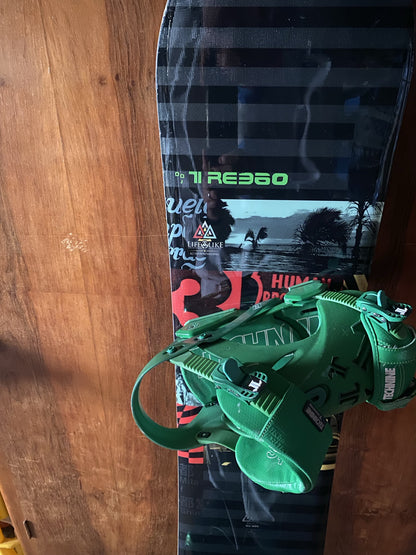 Tavola Snowboard K2 All-Mountain usata + attacchi