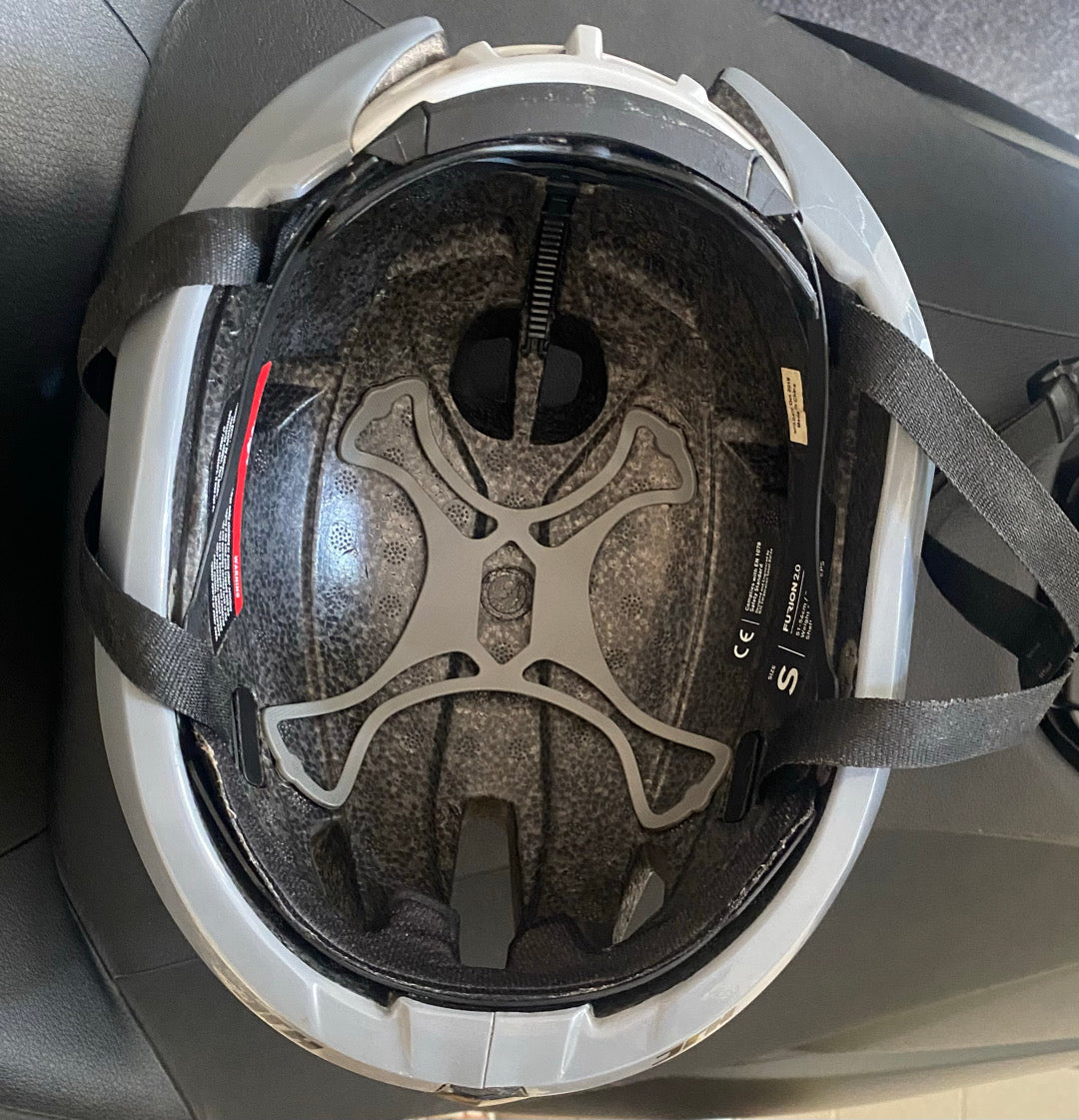 Casco bici da corsa HJC Furion aero grigio ottime condizioni usato