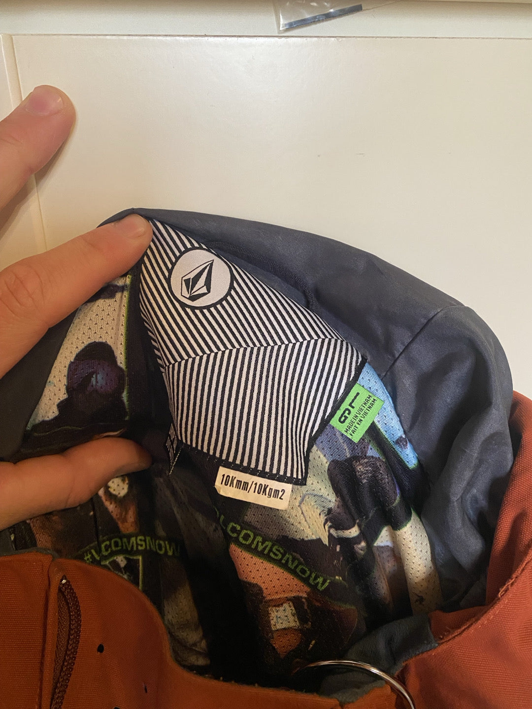 Giacca snowboard Volcom tg L impermeabile usata