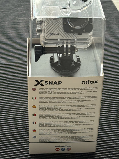Action cam Nilox + kit supporti usata