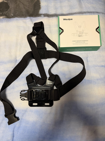 pettorina per Action Cam GoPro e Nilox usata