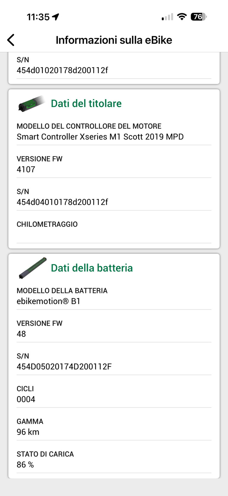 Scott Addict RC eRIDE 10 (EU) 2023 tg LG USATA