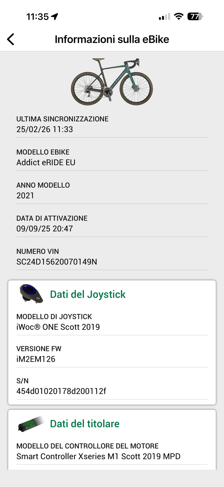 Scott Addict RC eRIDE 10 (EU) 2023 tg LG USATA