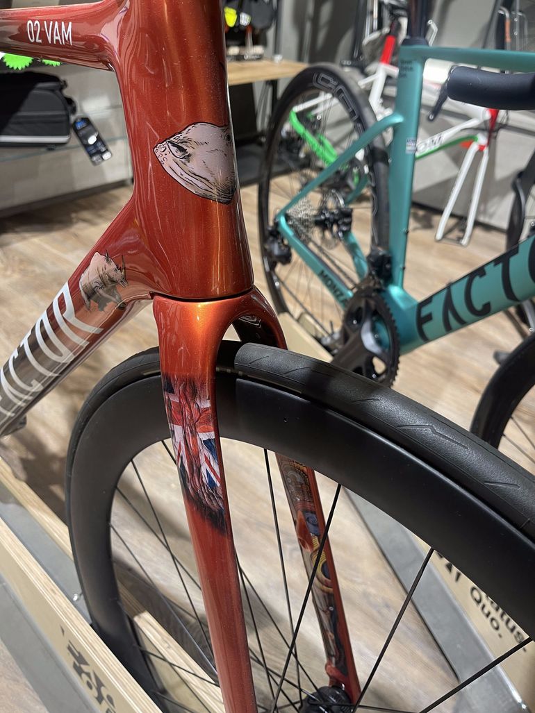 Factor O2 VAM - Shimano Dura-Ace 2024 Frameset tg 54 cm NUOVA